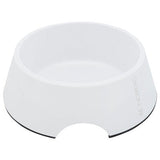 Trixie Melamine and Stainless Steel Pet Bowl White 0.2L