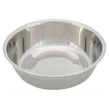 Trixie Melamine and Stainless Steel Pet Bowl White 0.2L