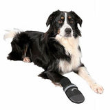 Trixie Soft Dog Boots Protective Paw Covers Black XXL 2 Pack