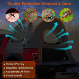 Truck Bed Tent Waterproof Windproof Pickup Truck Tent with Carry Bag