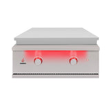 TrueFlame 30" Premium Built-In Stainless Gas Griddle Grill [TFG30] (SAK85362)