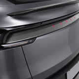 Trunk Tailgate Applique for Tesla Model Y Juniper - Real Dry Molded Carbon Fiber