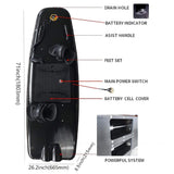TTR High-Speed Electric Motorized ABS Water Jet Surfboard (SAK21463)