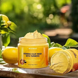 Turmeric Vitamin C Deep Cleaning Clay Facial Mask