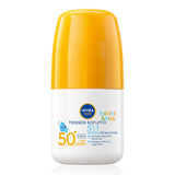 Nivea Baby Sunscreen SPF 50 - Gentle Sun Protection Roll-On for Sensitive Skin - UVA/UVB Protection, Water Resistant - Pediatrician Approved
