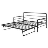 Twin Size Daybed with Adjustable Trundle