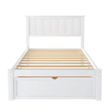 Twin Size Platform Bed with Storage