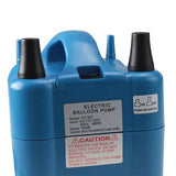 Two Nozzles High Speed Electric Balloon Inflator Air Pump
