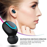 TWS Bluetooth 5.0 Sports Stereo Touch Control In-Ear Earphones with Charging Case