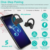 TWS Wireless 5.0 Earbuds IPX5 Waterproof Sports Headset
