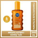 Nivea Sun Bronzing Body Oil for Deep Tan 200 ml