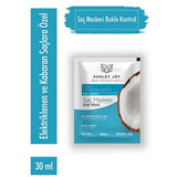 Ashley Joy Curl Control Hair Mask: Define Curls, Reduce Frizz & Repair with Chia & Flax Seed - Moisturizing Natural Hair Mask