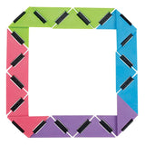 U-Fidget Hinged Triangle Puzzle – Pocket Fidget Toy (Assorted Colors)