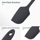 U-Taste Silicone Spatula Set with 480 Degrees Fahrenheit Heat Resistant