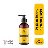 Ashley Joy Hair Care Oil - 100ml Botanical Blend for Damaged, Colored Hair - Moisturizing, Anti-Hair Loss & UV Protection