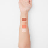 LYKD Orange Blossom Eyeshadow Palette - 4 Color Matte Shimmer, Highly Pigmented, Long Lasting, Blendable - Create Stunning Eye Makeup Looks