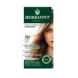 Herbatint 7D Golden Blonde Hair Dye: Natural, Plant-Based Color for Sensitive Scalp | Ammonia & Paraben-Free Herbal Hair Coloring