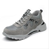 Men's Steel Toe Safety Work Shoes - Lightweight Outdoor Protective Footwear