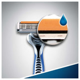 Gillette Blue3 Disposable Razor for Men - Smooth Shave, Comfortgel Technology, 3 Chrome-Coated Blades