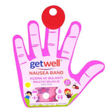 Getwell Children's Nausea Relief Wristband - Non-Medication, Washable, Side Effect Free Solution for Kids Aged 2+