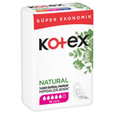 Kotex Natural Ultra Quadro Sanitary Pads - Hypoallergenic, Chemical-Free, Eco-Friendly Menstrual Protection