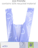 Ubbi Disposable Diaper Sacks, Lavender Scented, Easy-To-Tie Tabs, Diaper Disposal or Pet Waste Bags, 200 Count