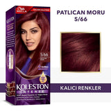 Wella Koleston Intense 5/66 Eggplant Purple Hair Dye: 100% Gray Coverage, Long Lasting, Argan Oil - Permanent At Home Color