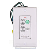 Anderic 3-speed Universal Ceiling Fan Remote Control Kit with Wall Switch Remote, Handheld Remote, and Receiver | UC9051T-Wired, UC7067FMRX, RR7079T
