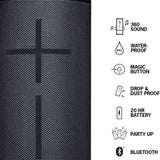 Ultimate Ears MEGABOOM 3 Portable Wireless Bluetooth Speaker  (Refurbished)