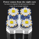 Ultra-Bright USB Rechargeable LED Flashlight