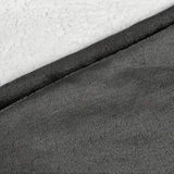 Ultra-Soft Sherpa Fleece Hoodie Blanket - Cozy Oversized Wearable Snuggle Sweatshirt