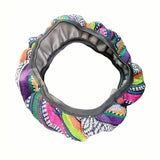 Ultra-Thin Breathable Colorful Hemp Steering Wheel Cover