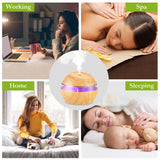 Ultrasonic Aroma Essential Oil Diffuser Wood Grain
