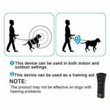 Ultrasonic Pet Dog Anti Bark Training Chaser Control Device
