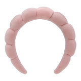 Eklips Spa Headband in Pink for Skincare Routine 1 Count