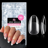 UNA GELLA Gel Nail Glue, Solid Nails Gl ue Gel 40ml Lamp Curing Needed Soak Off G LUE Strong Nail G LUE G el for Acrylic Fake Nails Tips Extension Press On Nails for Gelly Tips