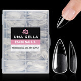 UNA GELLA Gel Nail Glue, Solid Nails Gl ue Gel 40ml Lamp Curing Needed Soak Off G LUE Strong Nail G LUE G el for Acrylic Fake Nails Tips Extension Press On Nails for Gelly Tips