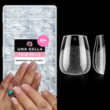 UNA GELLA Gel Nail Glue, Solid Nails Gl ue Gel 40ml Lamp Curing Needed Soak Off G LUE Strong Nail G LUE G el for Acrylic Fake Nails Tips Extension Press On Nails for Gelly Tips