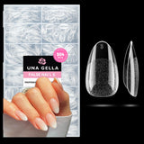 UNA GELLA Gel Nail Glue, Solid Nails Gl ue Gel 40ml Lamp Curing Needed Soak Off G LUE Strong Nail G LUE G el for Acrylic Fake Nails Tips Extension Press On Nails for Gelly Tips