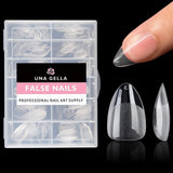 UNA GELLA Gel Nail Glue, Solid Nails Gl ue Gel 40ml Lamp Curing Needed Soak Off G LUE Strong Nail G LUE G el for Acrylic Fake Nails Tips Extension Press On Nails for Gelly Tips