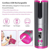 Unbound Cordless Automatic Hair Curler
