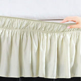Undercliff Easy Wrap Elastic Ruffled 16 Bed Skirt