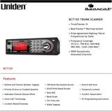 Uniden BearTracker Scanner (BCT15X) with 9,000 Channels  (Refurbished)