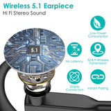 Unilateral Wireless V5.1 Business Earpiece with Charging Case