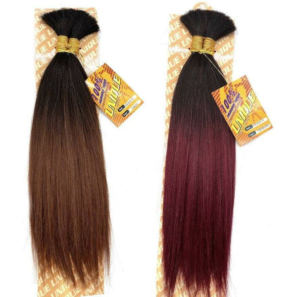 Unique's Yaki Bulk 20" / 100% Human Hair