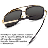 Unisex Big Frame HD Sunglasses