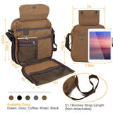 Unisex Crossbody Bags Canvas