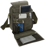 Unisex Crossbody Bags Canvas