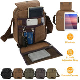Unisex Crossbody Bags Canvas