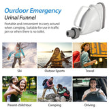 Unisex Potty Pee Funnel Adult Emergency Urinal Device